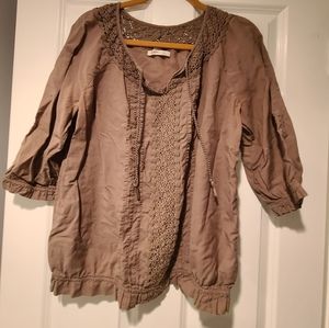 Size L Old Navy 3/4 sleeve shirt